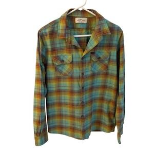 Jetsam men's Soft and comfortable multi-coloured rough rider flannel shirt